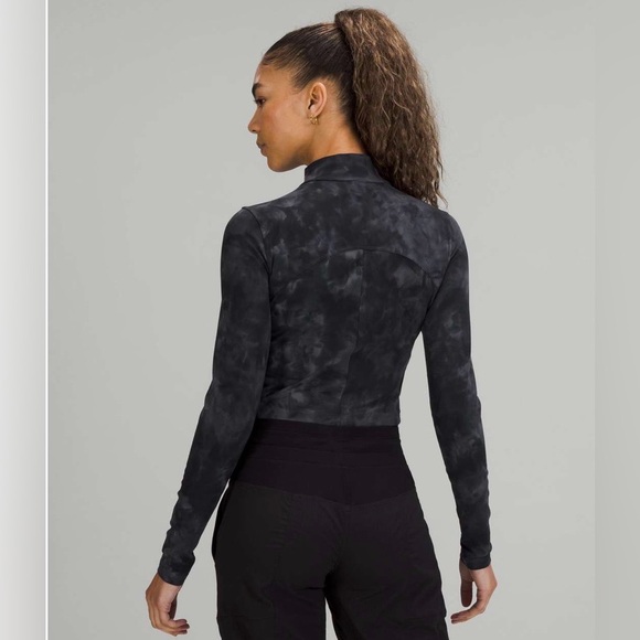 lululemon athletica Tops - Lululemon All Aligned Mock Neck Long Sleeve Shirt
Diamond Dye Pitch Graphite 10